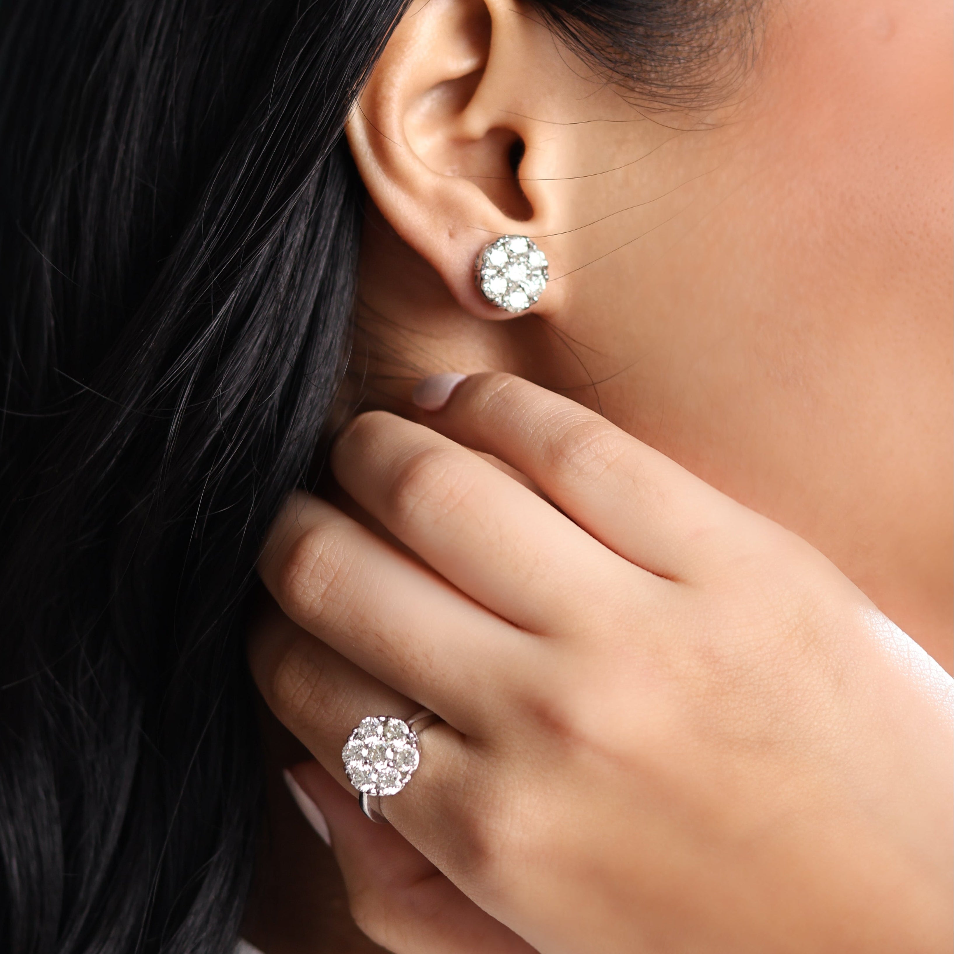 Rosalinda Ring and Earring Set