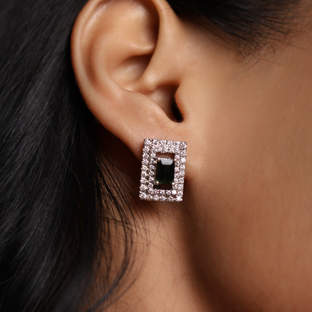 Camellia Ring and Earring Set