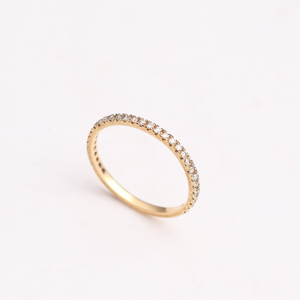 Dara Half Eternity Ring