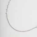 Whisper Half Tennis Necklace