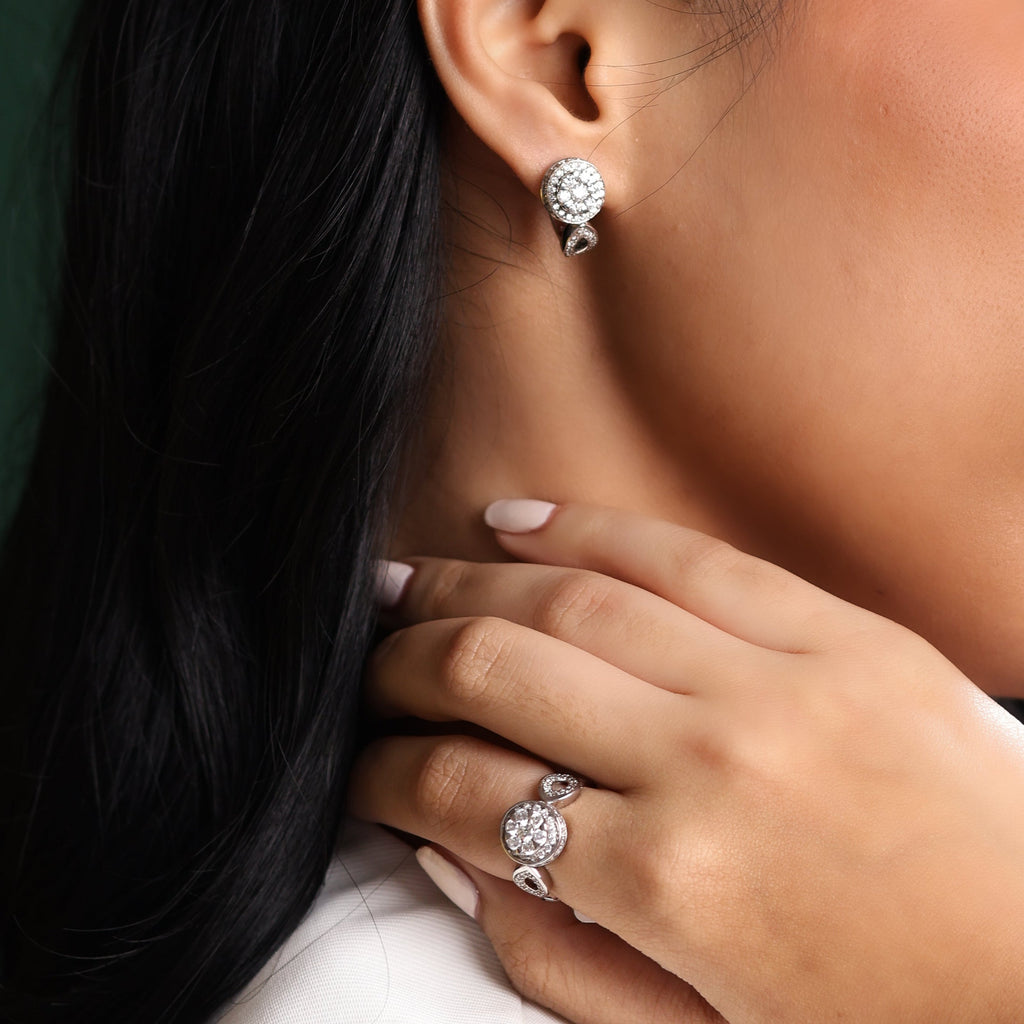 Priscilla Ring and Earring Set