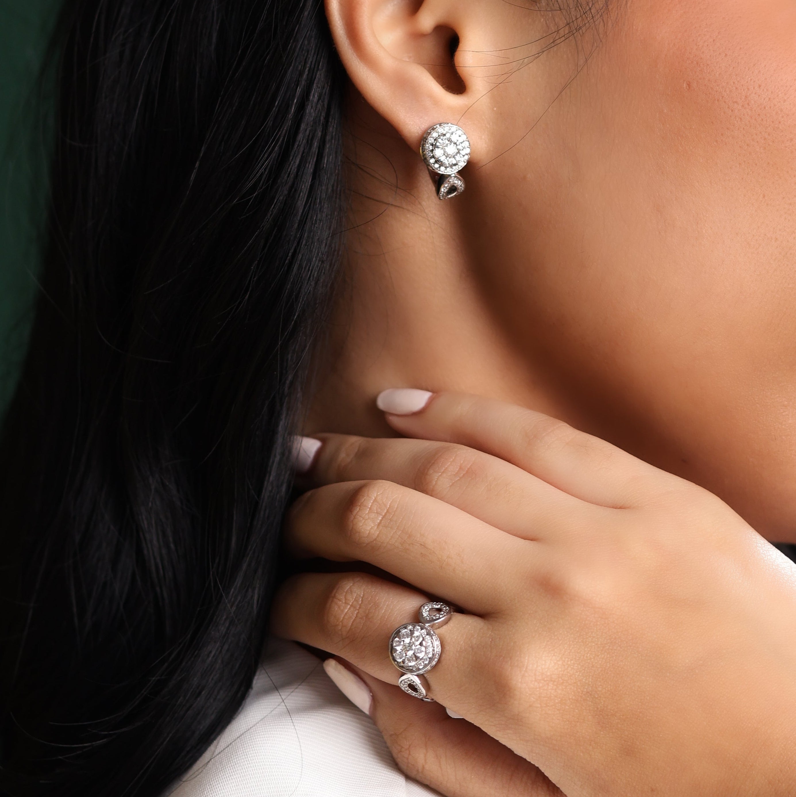 Priscilla Ring and Earring Set