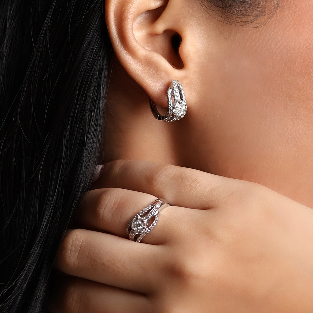 Vienne Ring and Earring Set