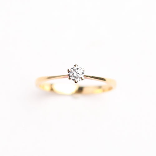 Classic Six-Prong Solitaire Ring