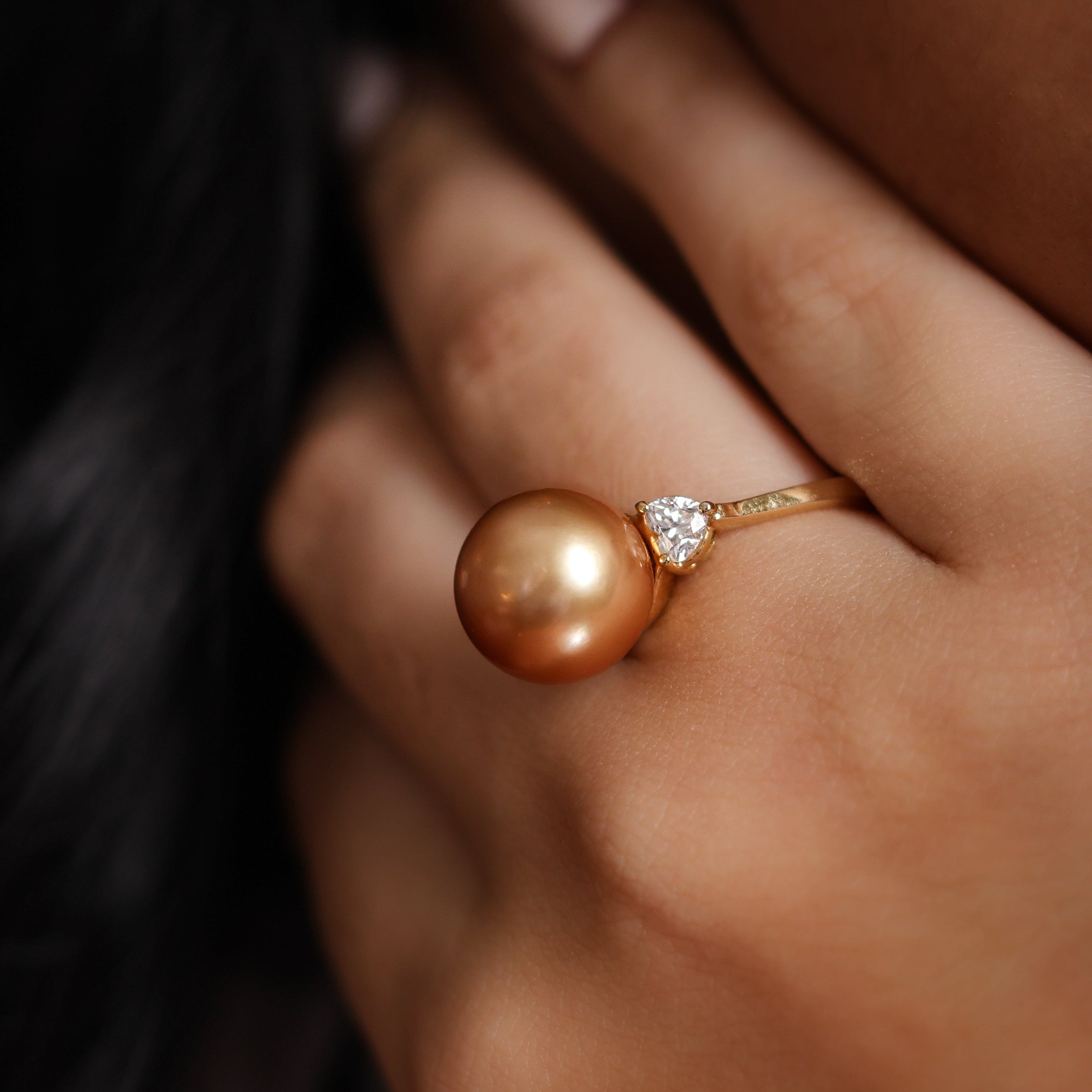 Lune Champagne Pearl Set