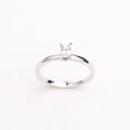 Emerald Cut Solitaire Ring