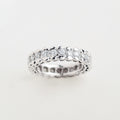 Shared-Prong Diamond Eternity Band