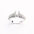 Vintage-Inspired Filigree Diamond Ring