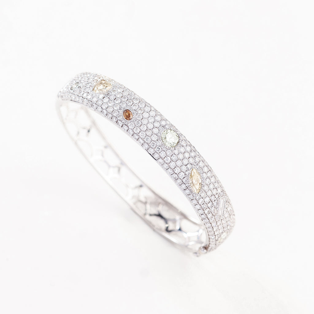 Constellation Diamond Bangle