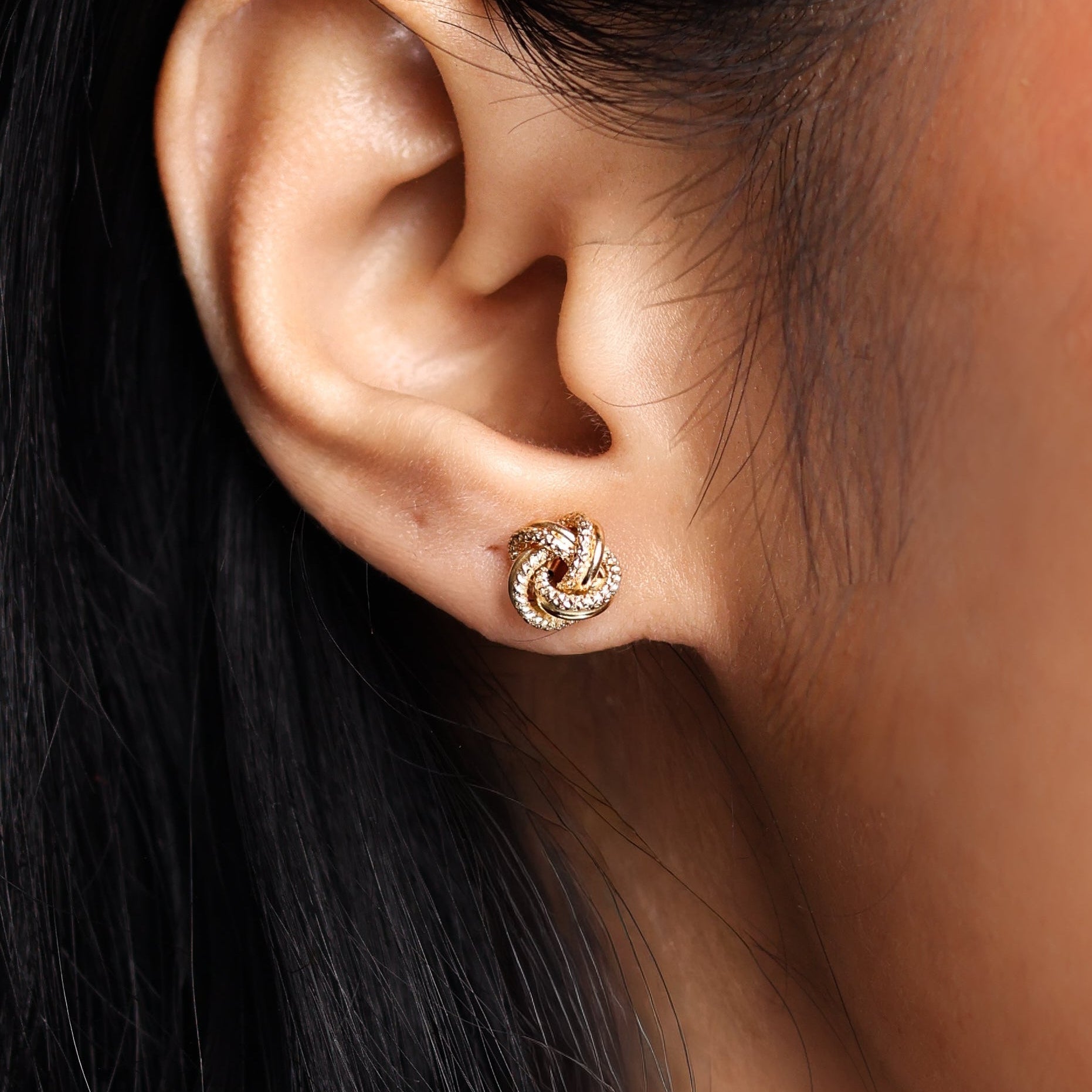 Knot Stud Earrings
