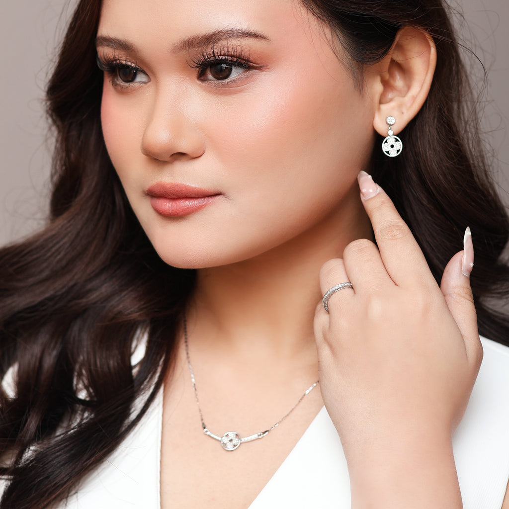 Chantilly Necklace and Earring Set