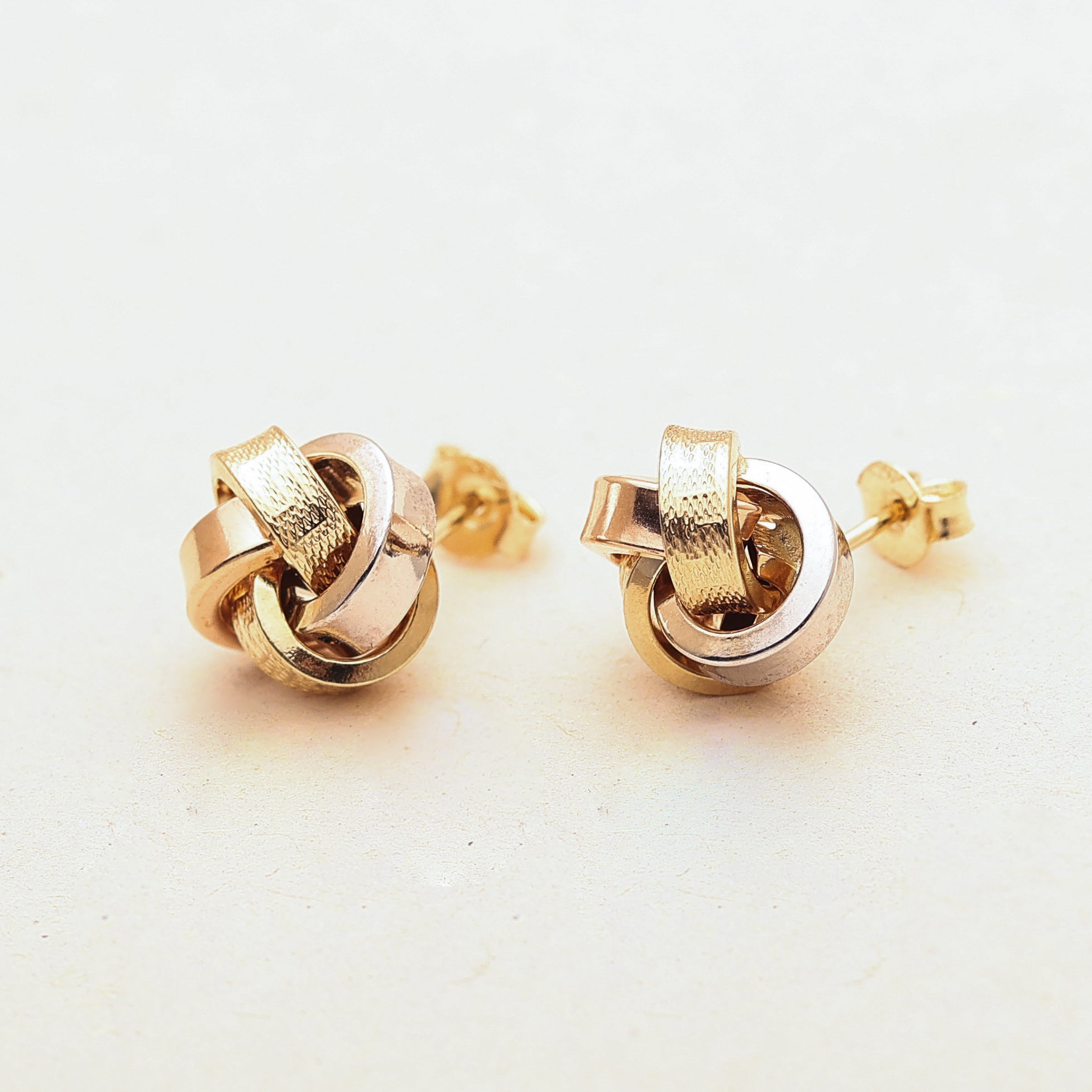 Union Knot Stud Earrings