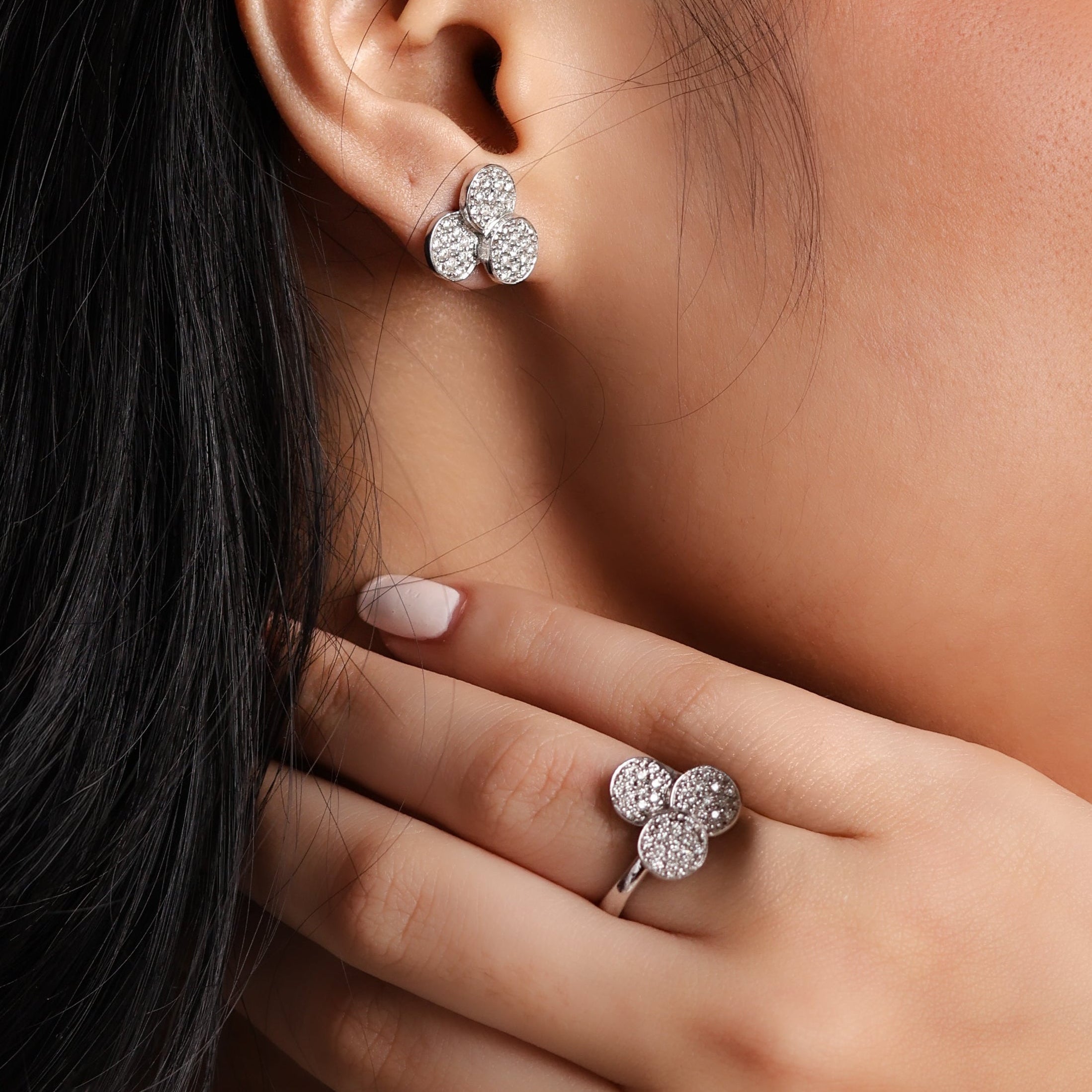Penelope Ring and Earring Set