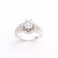 Vintage Diamond Cluster Ring