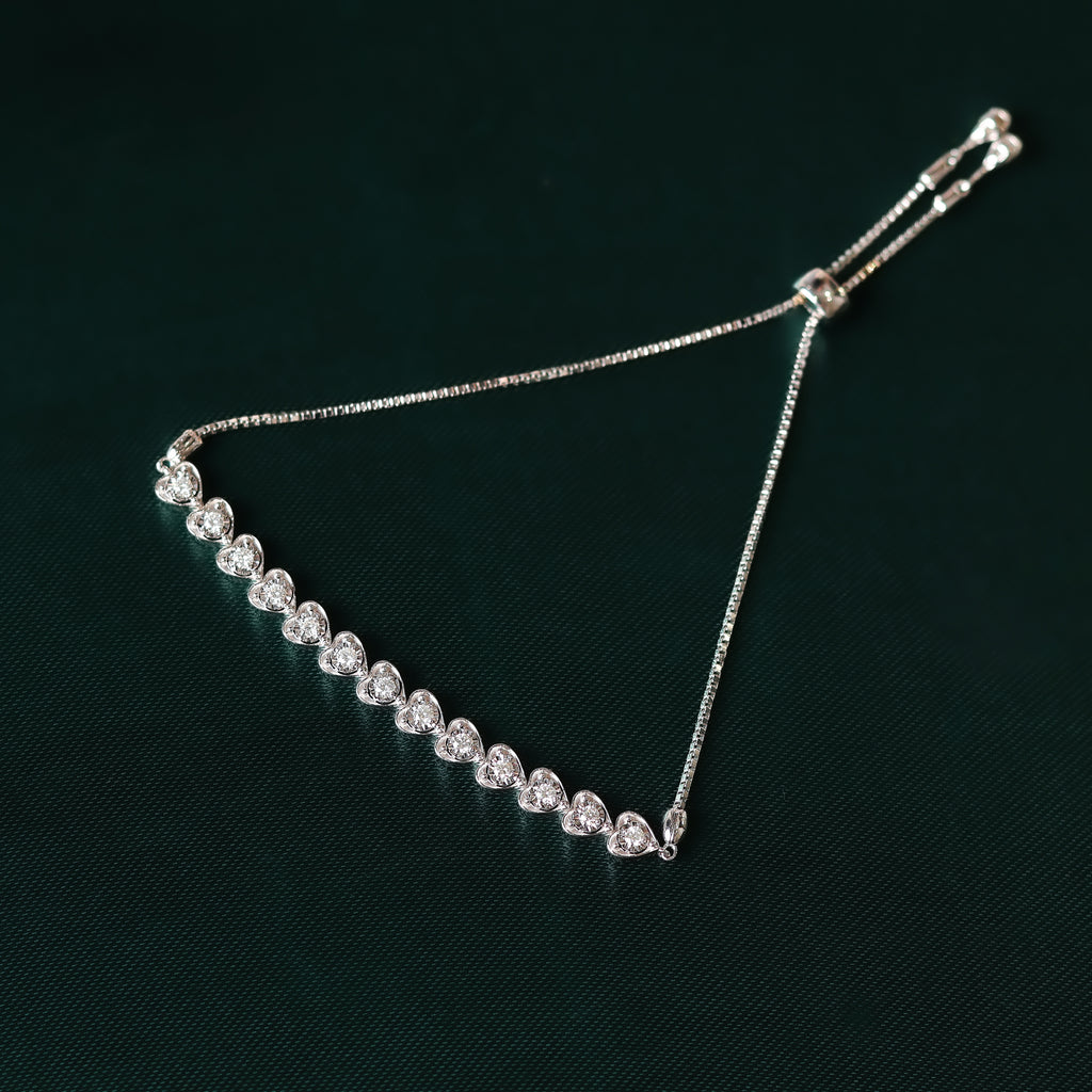 Always in your Heart Slider Bracelet