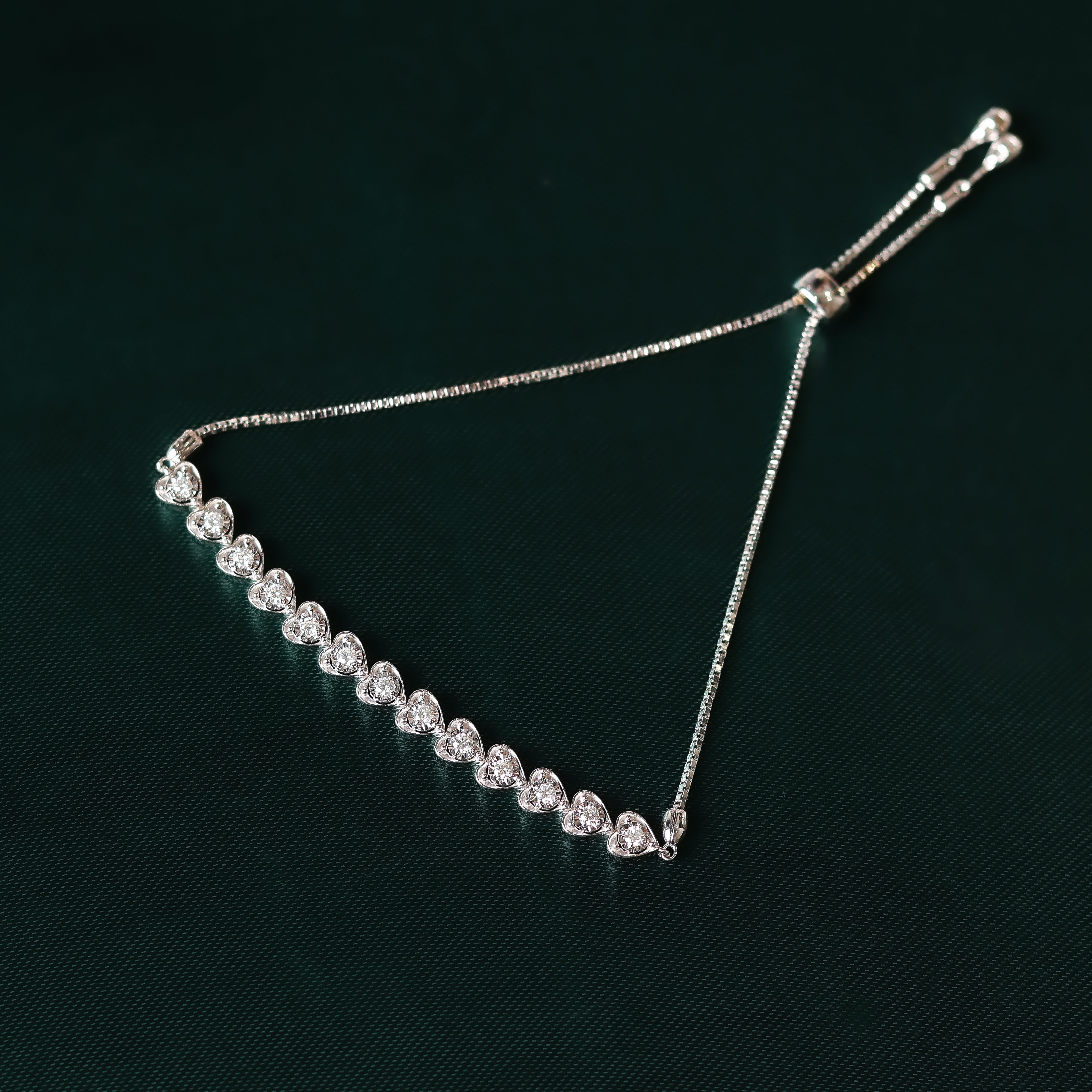 Always in your Heart Slider Bracelet