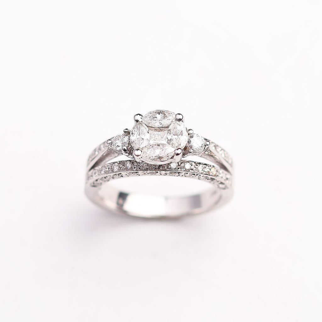 Victoria Split-Shank Ring