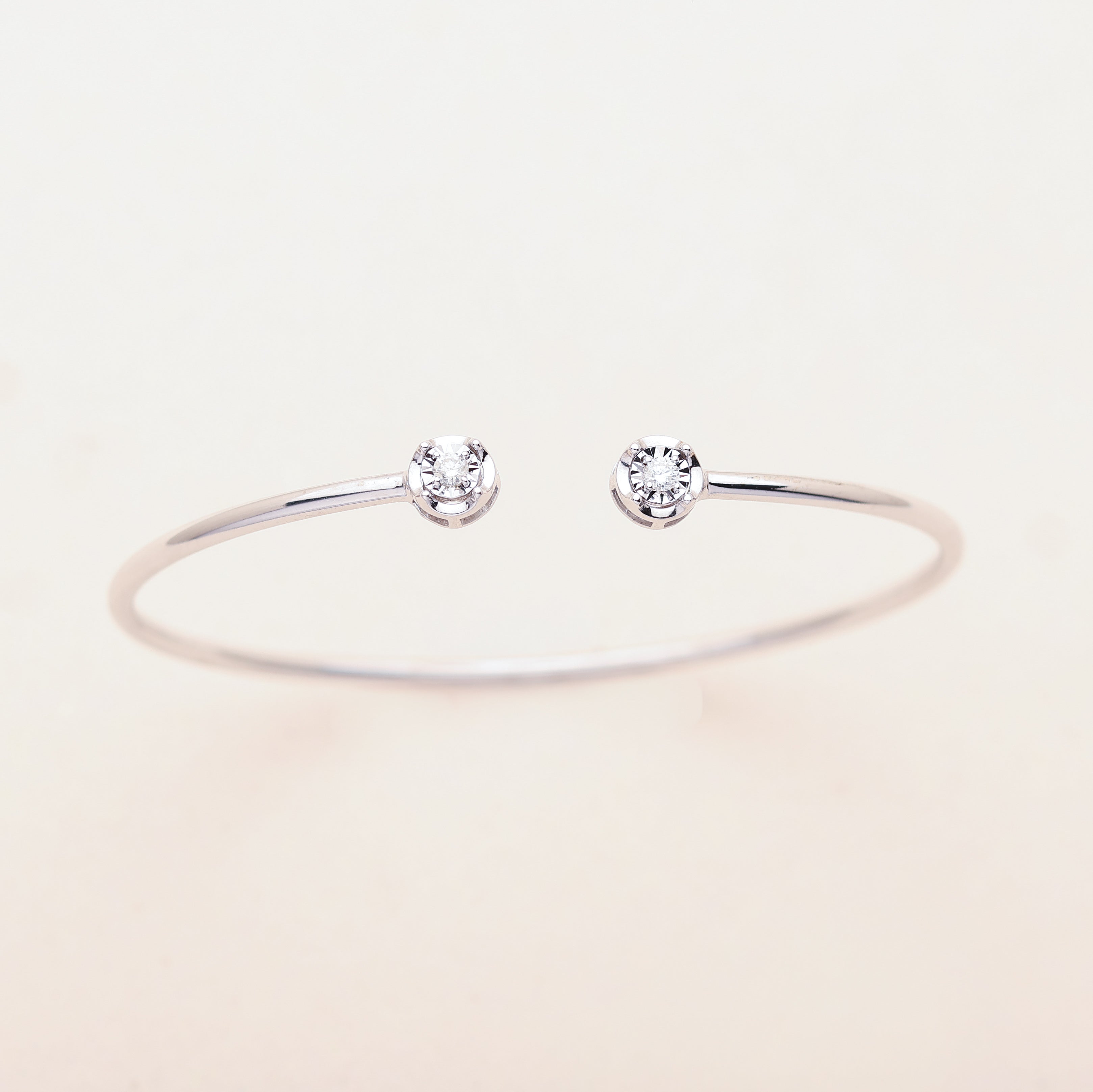 Diamond Duet Bangle