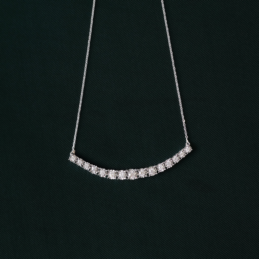 Corelle Radiating Diamond Necklace