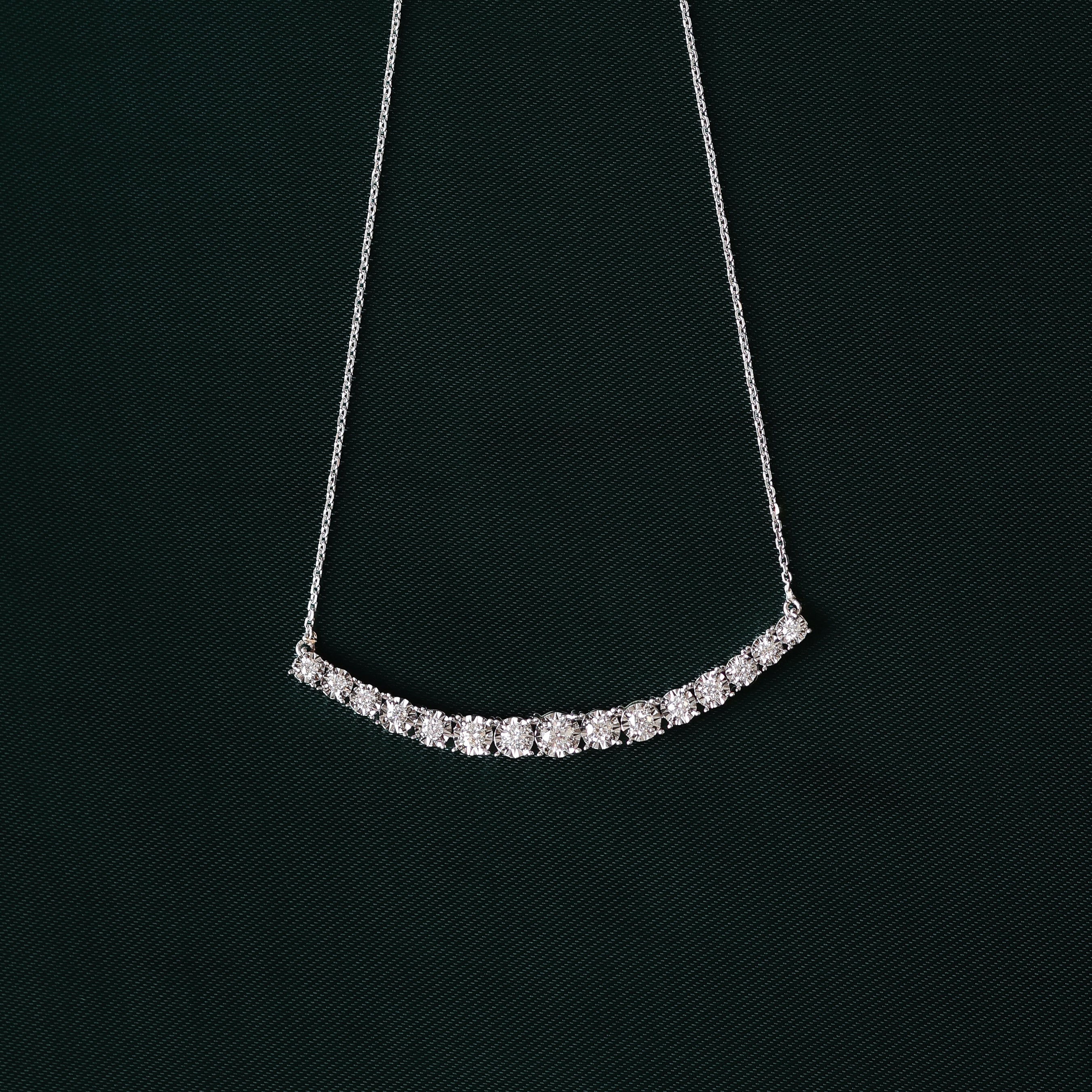 Corelle Radiating Diamond Necklace