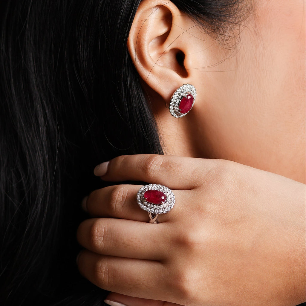 Allister Ring and Earring Set