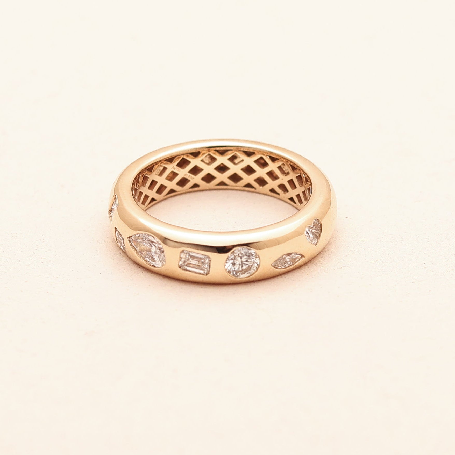 Mosaic Diamond Band