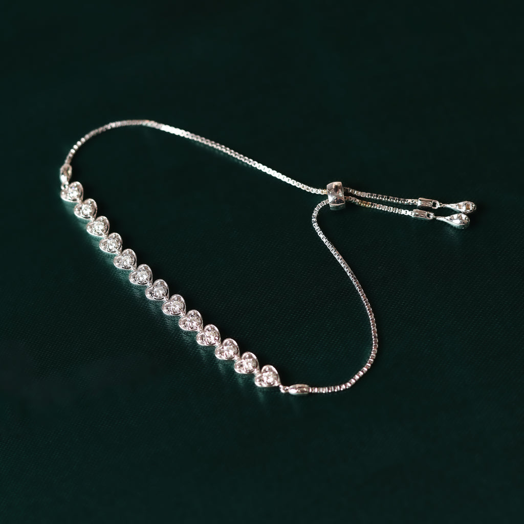 Always in your Heart Slider Bracelet
