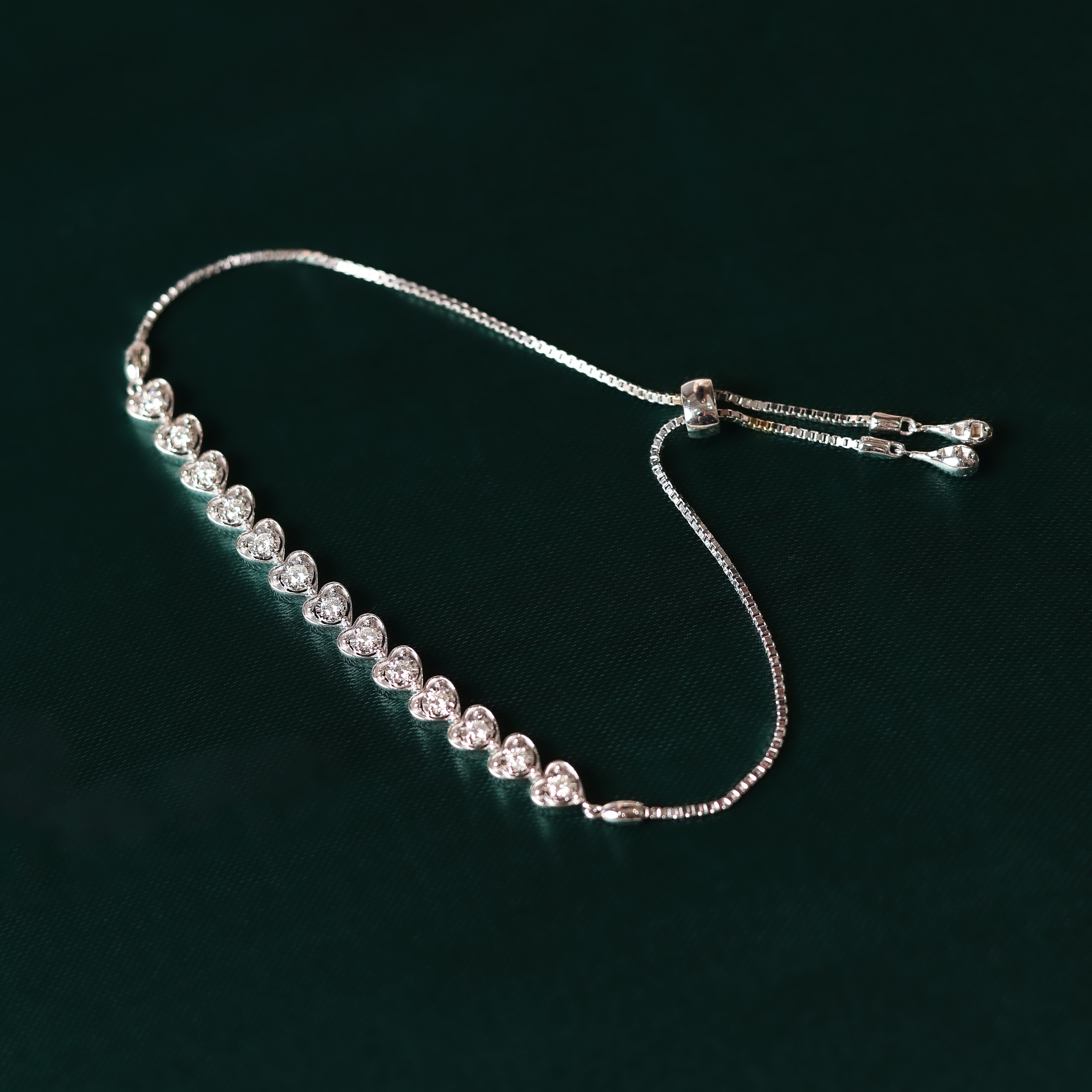 Always in your Heart Slider Bracelet