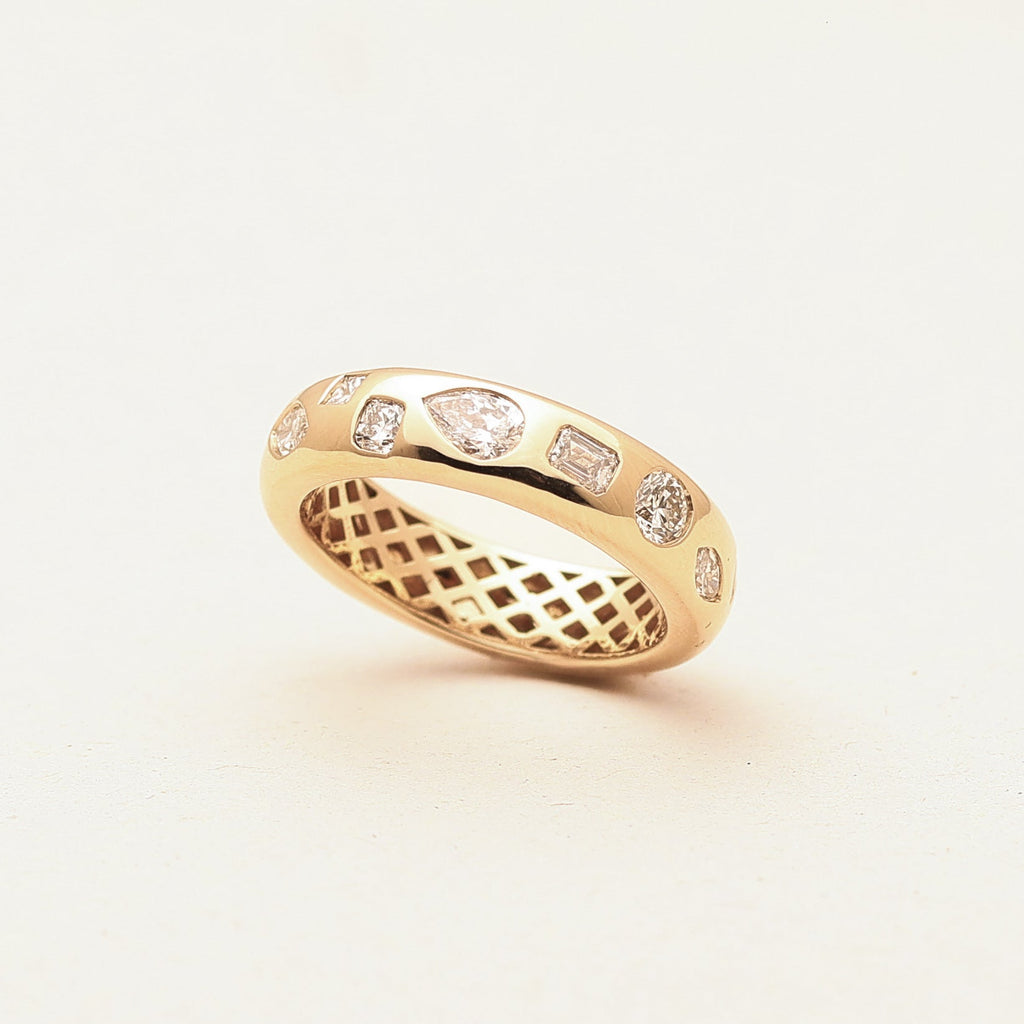 Mosaic Diamond Band