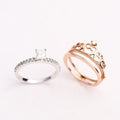 Princess Cut Bridal Ring