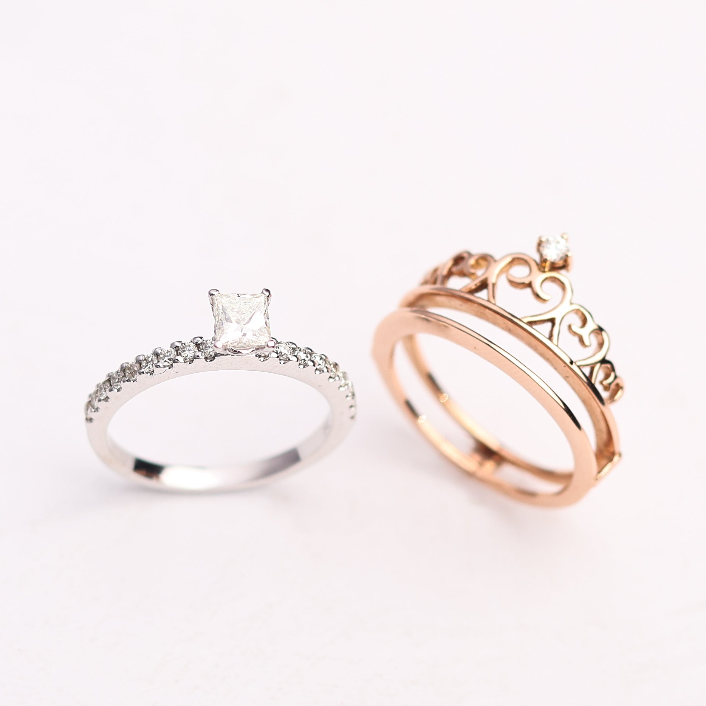 Princess Cut Bridal Ring