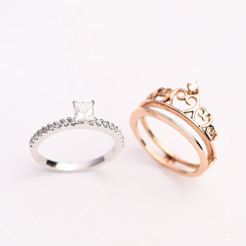 Princess Cut Bridal Ring