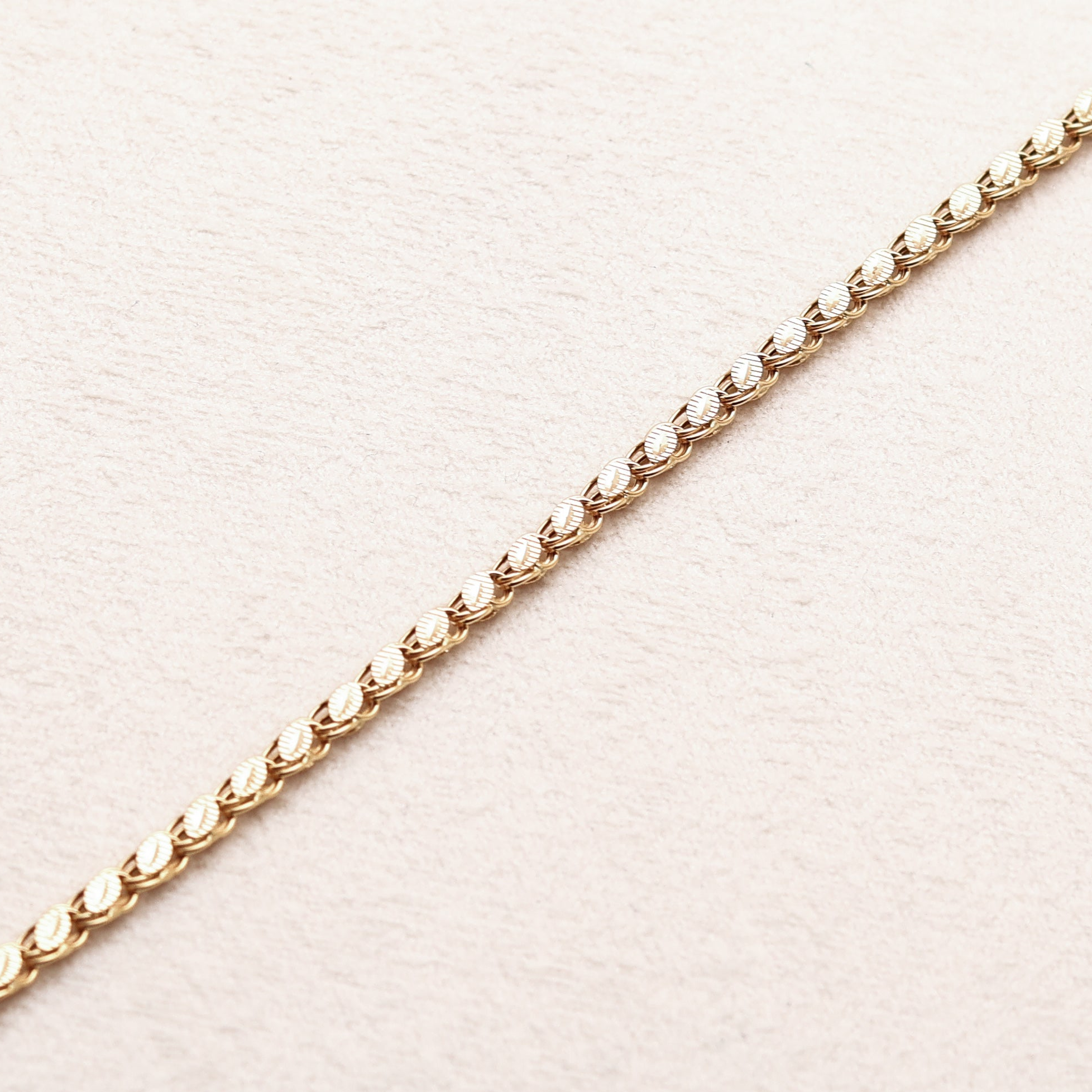 Textured Link Bracelet