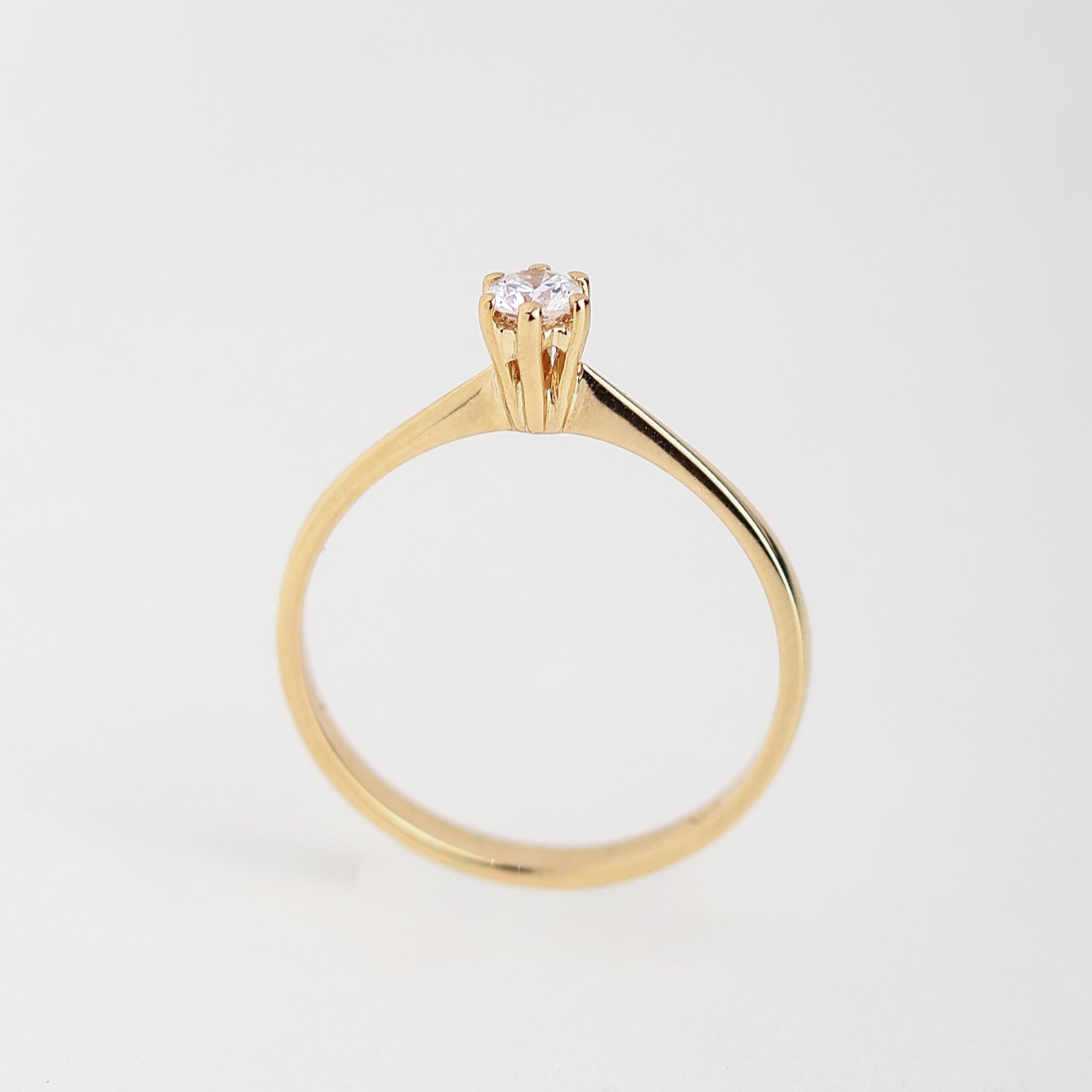 Classic Six-Prong Solitaire Ring