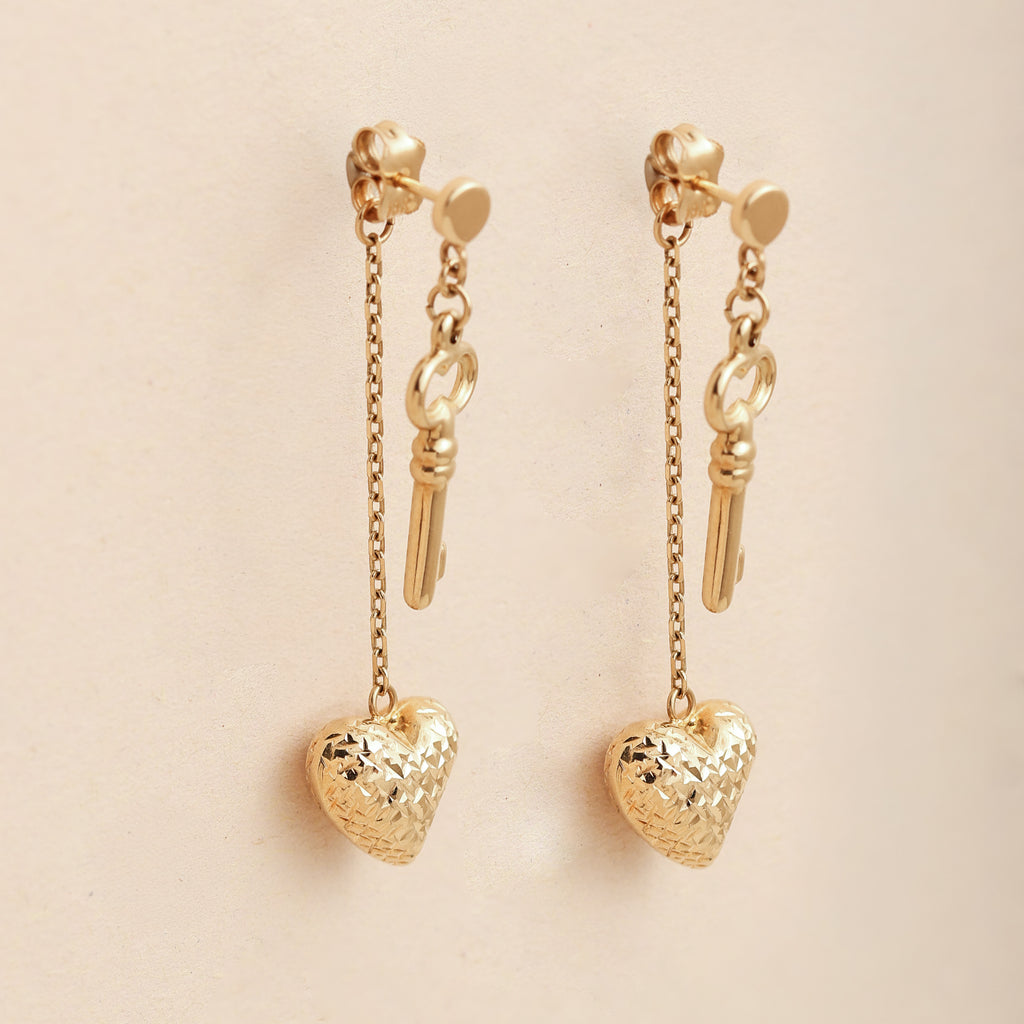 Key to My Heart Earrings