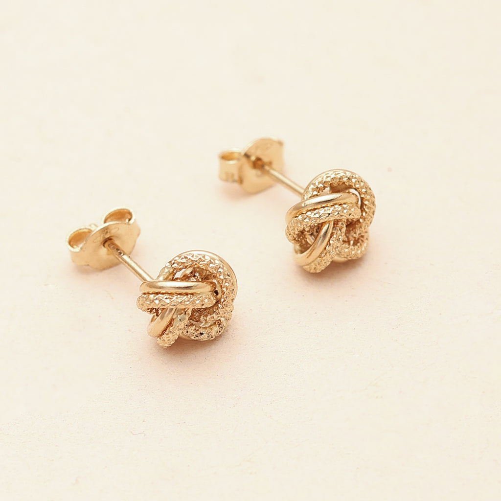 Knot Stud Earrings