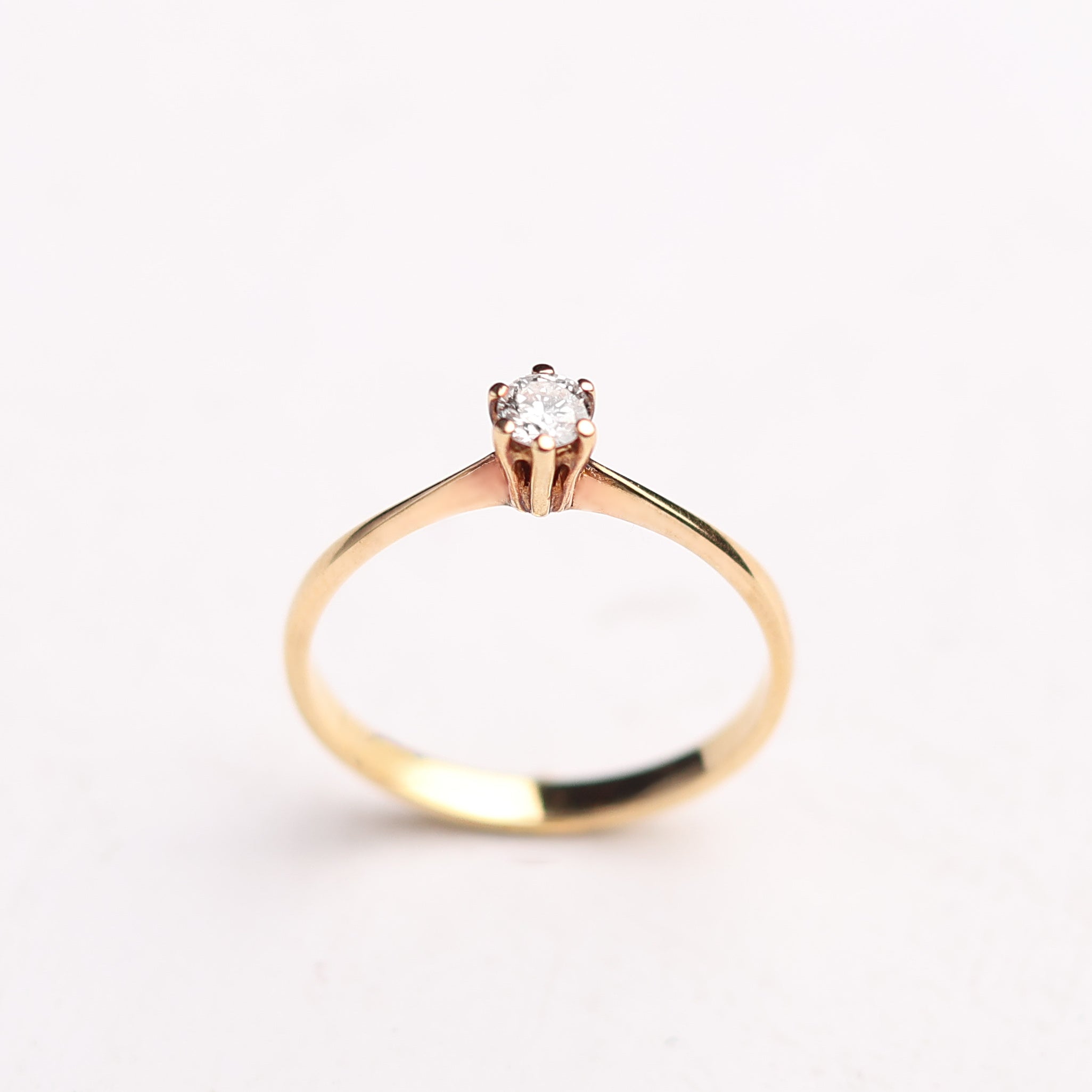 Classic Six-Prong Solitaire Ring