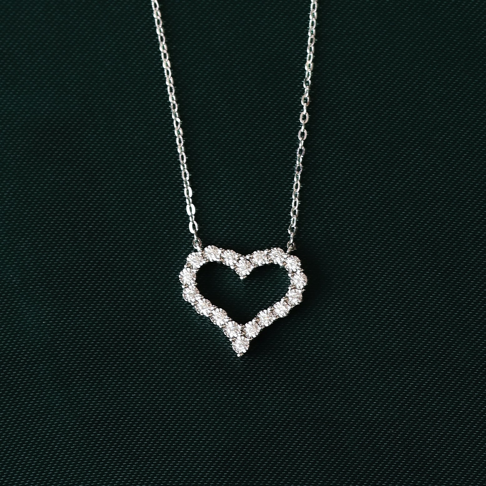 Adore Open Heart Necklace
