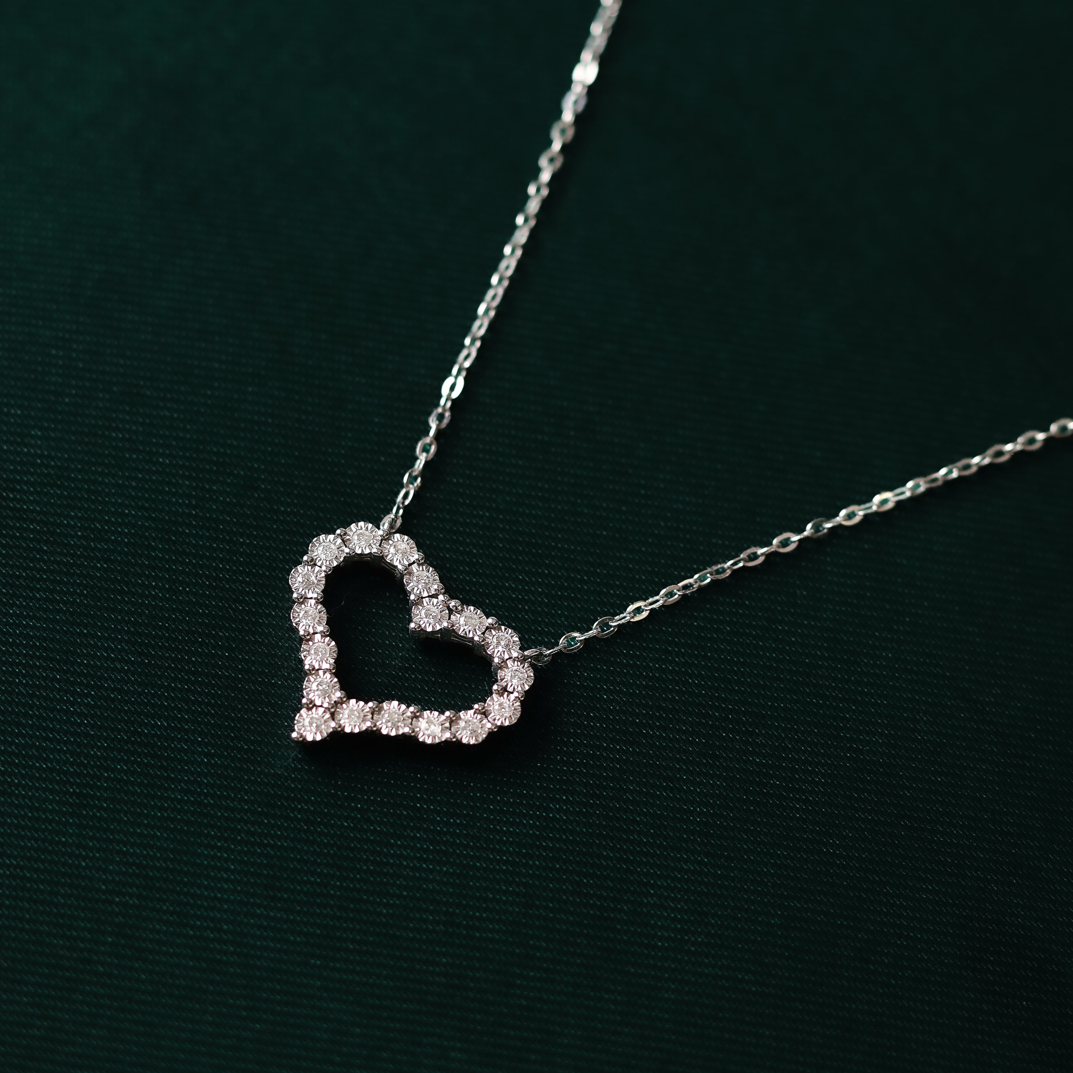 Adore Open Heart Necklace